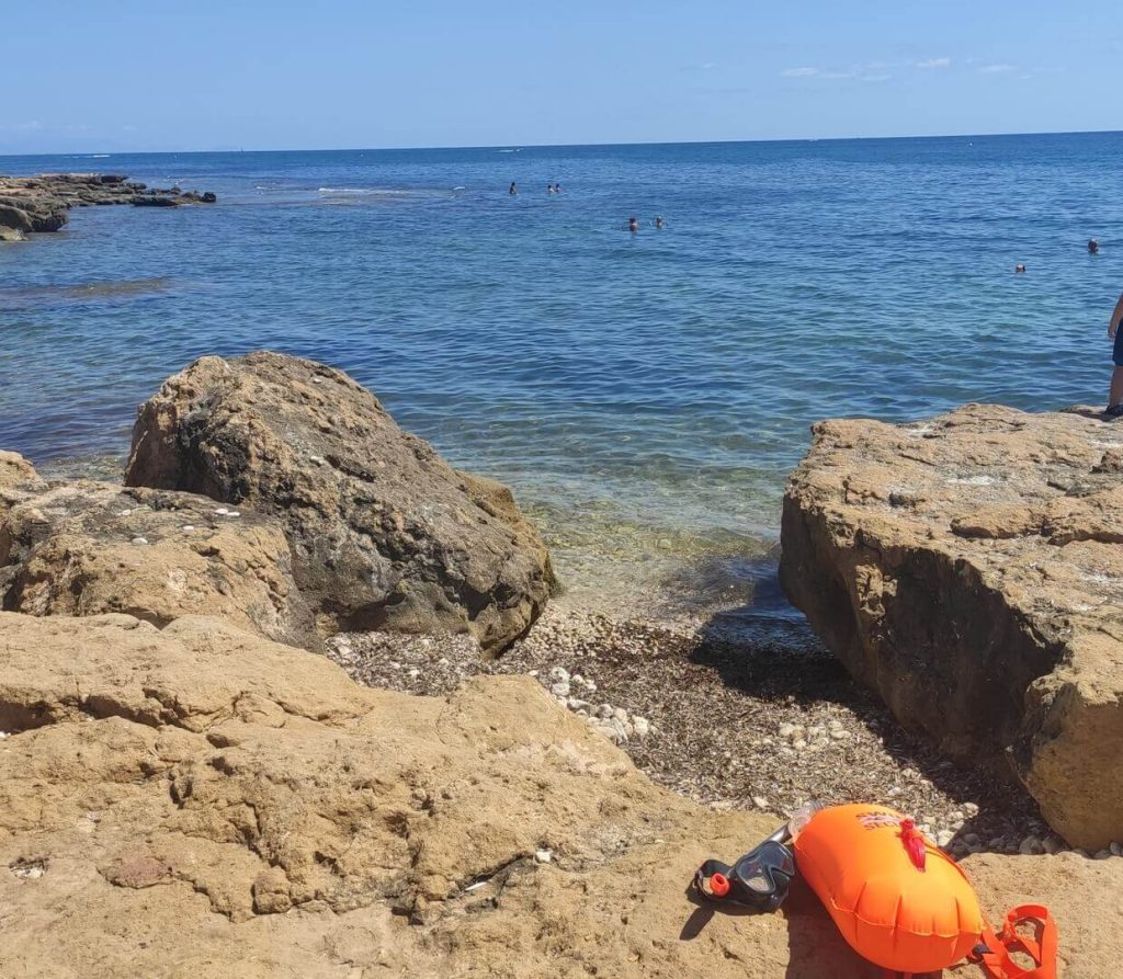 snorkel santa pola